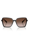 Versace 58mm Square Sunglasses In Multi