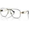 Versace 59mm Pilot Optical Glasses In Gold