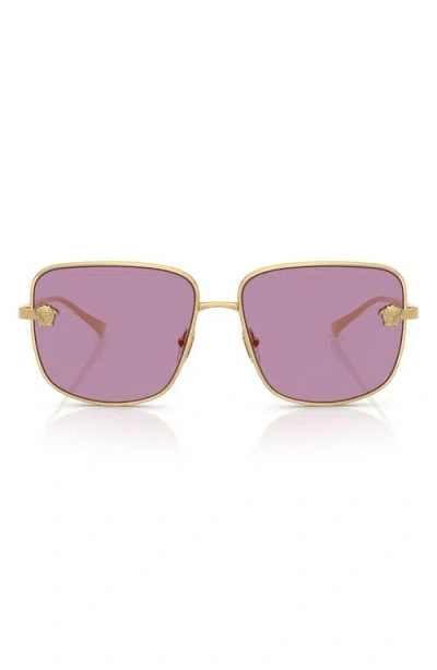 Versace 59mm Square Sunglasses