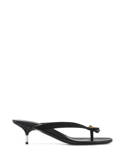 Versace 5-cm Heel Mini Sandals With Medusa Metal Detail In Multi