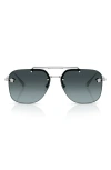 Versace 60mm Square Sunglasses In Pattern