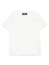 Versace '90 Damier-print T-shirt In White