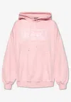 Versace Woman Sweatshirt Pink Size 8 Cotton In Pink