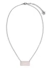 Versace Petit Collier À Motif '90s Vintage Logo In Silver