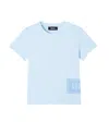 Versace Light Blue T-shirt With 90 Vintage Logo For Baby Boy