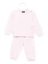 Versace 90s Vintage Logo Baby Set In Pink