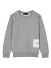 Versace Sweat Shirt In Grey