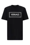 Versace Black Cotton T-shirt