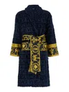 Versace Accappatoio In Blu