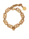 Versace Monogram Chain-link Bracelet