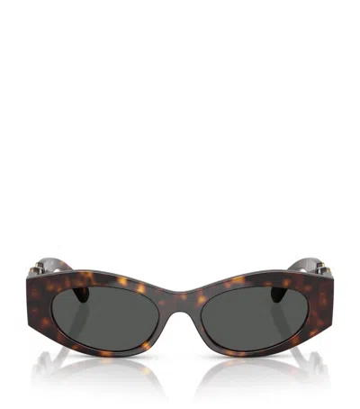 Versace Ve4480u Trt Shn Gry In Brown