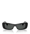Versace Ve4481 Blk Shn Gry In Black