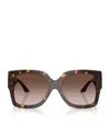 Versace Womens Ve4402 Butterfly-frame Acetate Sunglasses Brown In Brown