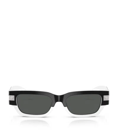 Versace Acetate Ve4465 Sunglasses In Black