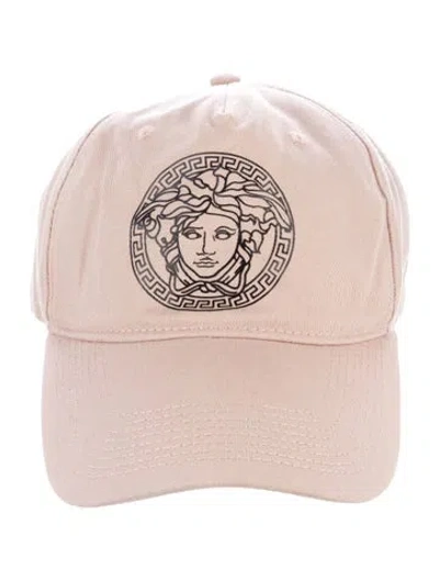 Pre-owned Versace Adjustable Cotton Baseball Cap In Neutral
