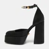 Versace Medusa Aevitas Platform Pumps In Black