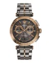 Versace Aion Chrono Bracelet Watch In Multi