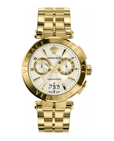 Versace Aion Chrono Bracelet Watch In Multi