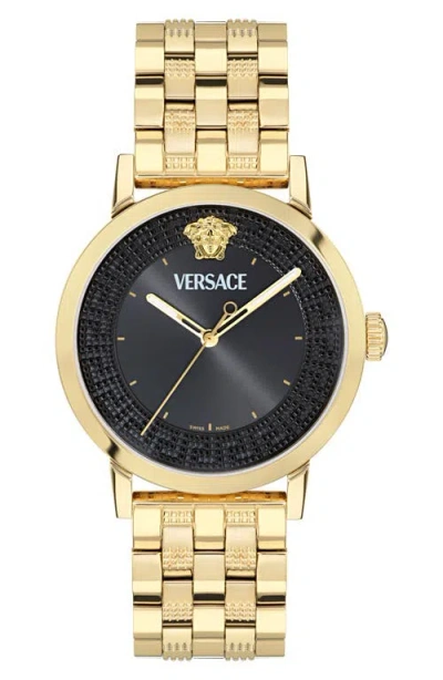 Versace Albireo Bracelet Watch, 40mm In Gold