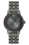 Versace Albireo Bracelet Watch, 40mm In Gray