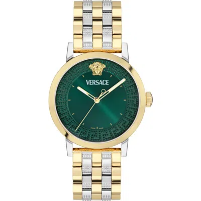 Versace Albireo Bracelet Watch, 40mm In Gold