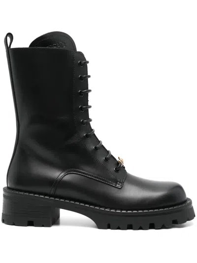 Pre-owned Versace Alia Ankle Boots