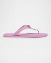 Versace Alia Sandales Plates En Caoutchouc