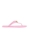 Versace Alia Sandales Plates En Caoutchouc