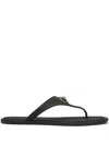 Versace Alia Rubber Thong Sandals