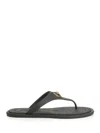 Versace Black Slides With Medusa Detail