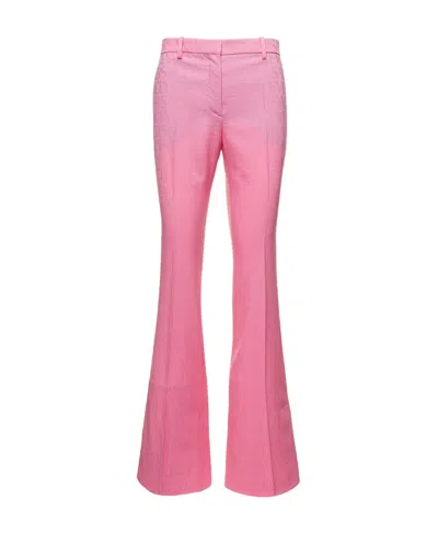 VERSACE VERSACE HIGH-WAIST FLARED TROUSERS
