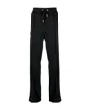Versace Allover Pattern Track Pants In Black