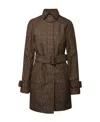 Versace Coats & Jackets In Brown