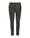 Versace Animal Printed Wool Blend Pants In Fantasy