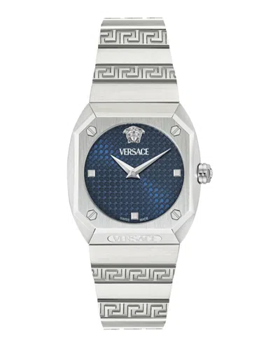 Versace Antares Bracelet Watch In Silver