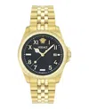 Versace Anteo Bracelet Watch In Gold