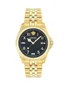 Versace Anteo Watch, 41mm In Black/gold