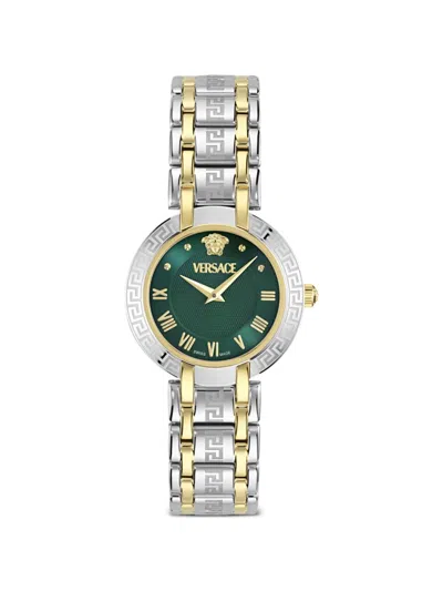 Versace Antlia 28mm Watch In Green