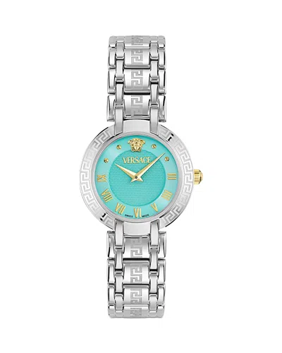 Versace Antlia Watch, 34mm In Metallic