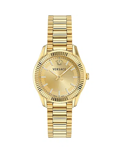 Versace Apodis Bracelet Watch, 34mm In Orange
