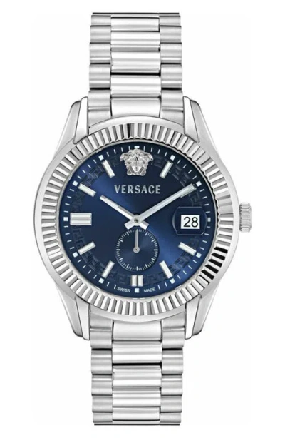 Versace Apodis Bracelet Watch, 41mm In Stainless Steel