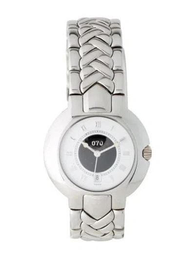 Pre-owned Versace Atelier Watch, 34mm In Multi