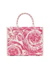 Versace Athena Large Jacquard Tote