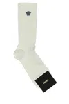 Versace Athletic Socks Double Twisted Cotton Medusa Embroi-m Nd  Male