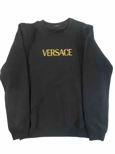 Pre-owned Versace Authentic  Sweatshirt In Black