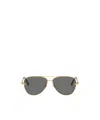 Versace Avanti Pilot Sunglasses In Gray