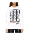 Versace Avedon Photo Print T-shirt In White