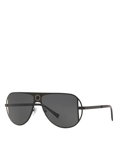 Versace Aviator Sunglasses, 57mm In Black