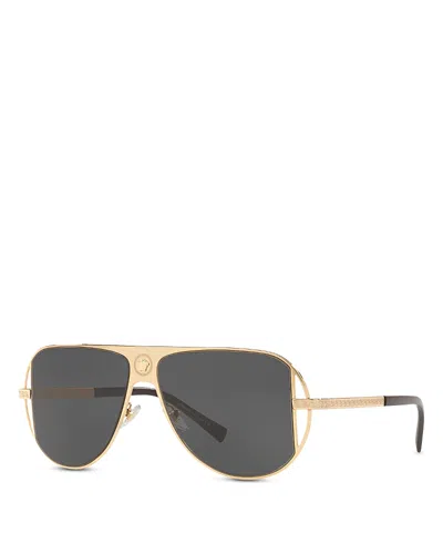 Versace Aviator Sunglasses, 57mm In Gold