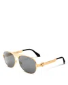 Versace Aviator Sunglasses, 60mm In Multi